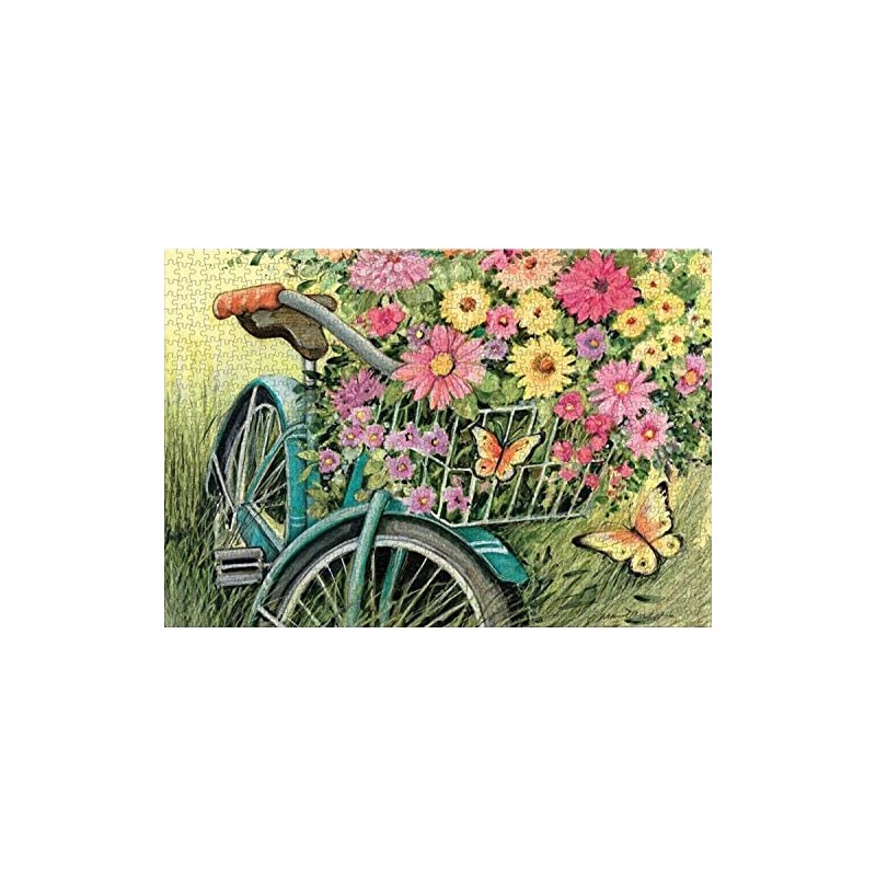 Bicycle Bouquet 1000 Piece Puzzle