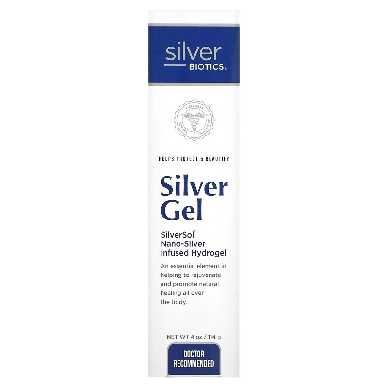 Silver Biotics, gel de plata, 4 oz (114 g)