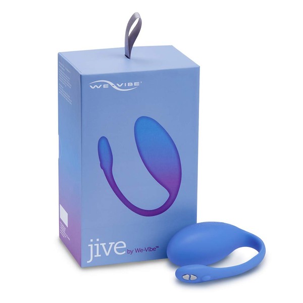 We-Vibe Jive (Blue) Wee Vibe Jive Set, Big Hit Vaginal Massager, Remote Control Vibration, Random Gift, 10 Vibration Modes, Smartphone Operation, Waterproof, Strong Vibration, Powerful Bullet Vibration