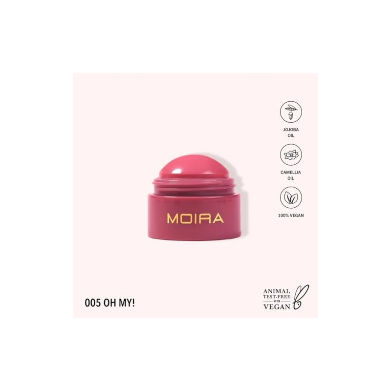Moira Rubor Soft Blush Balm (005, Oh, my!)