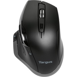 Targus Ergonomic Mouse, Anti Microbial, BlueTrace - Black (AMW584GL)
