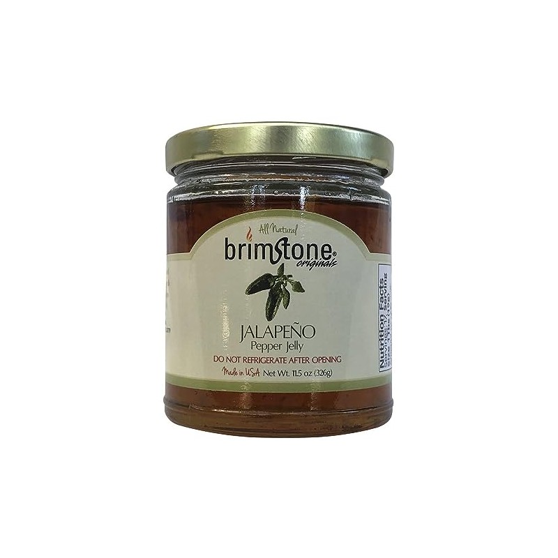 Brimstone Originals Jalapeno Pepper Jelly (6 x 11.5 oz.)