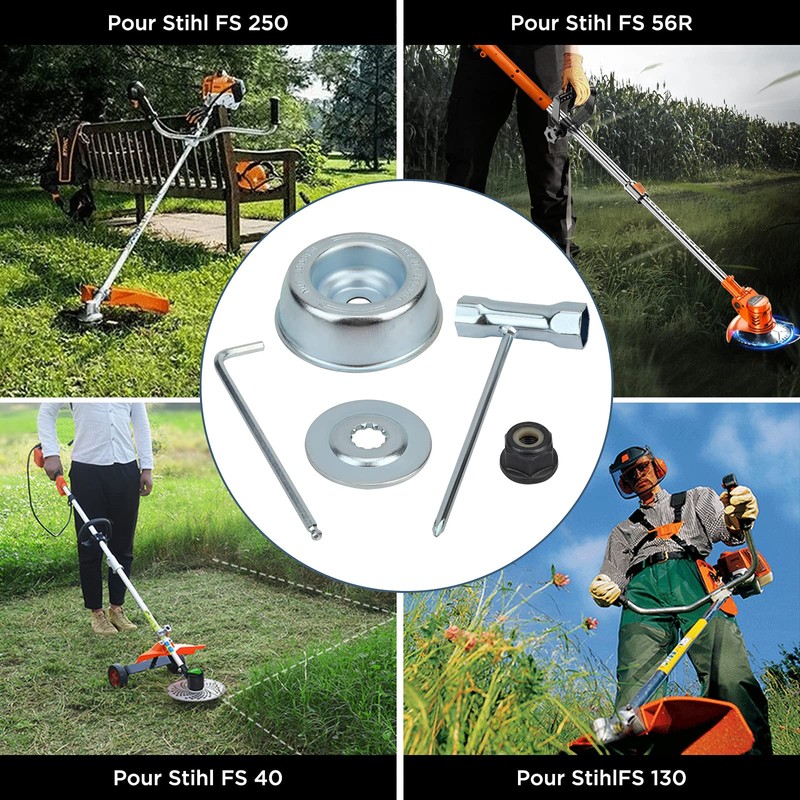 VIABRICO Blade Adapter Kit Replacement for Stihl FS55 FS55R FS56