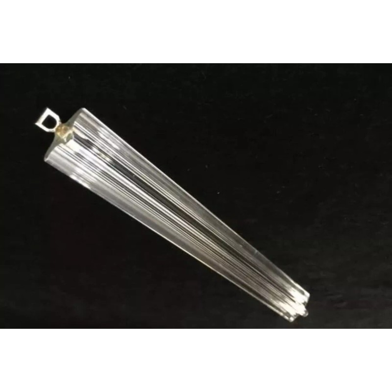 (LOT OF 2) Murano Glass Tri Lobe Rod Spare Part