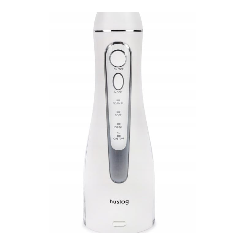 Huslog Wireless Oral Irrigator, Portable Electric Tooth Cleaner with 4