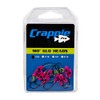 Crappie Pro Mo' Glo Glow-in-The-Dark Jig Heads for Soft Plastic