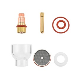 TIG Torch Glass Cup,2.4mm High Heat Welding Torch Glass Cup for WP-17/18/26