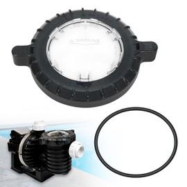 Kozlira 17307-0111S Pool Pump Trap Cover Lid Assembly with O-Ring Compatible with Pentair Sta-Rite Max-E-Pro Series/IntelliPro VS 3050 Pool and Spa Inground Pump