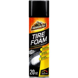 Armor All Tire Foam, Tire Cleaner Spray for Cars, Trucks, Motorcycles, 20 Oz Each, 1.25 Pound (Pack of 1)
