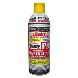 PB B'laster Penetrating Catalyst - Penetrating Oil Spray - Rust Remover for Metal Parts, Corrosion Protection and Lubricant for Stuck Nuts, Bolts and Pipe Threads – 4oz (PB-TS)