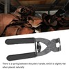 Leather Silent Pliers 4mm 2 Teeth Leather Pliers Rhombus Awl