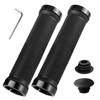 Bicycle Grip, Handle Grip Replacement, Non-Slip Rubber, Inner Diameter 0.9