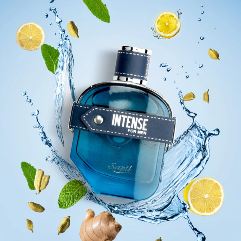 Ginger Intense Spicy Men’s Perfume with Lemon, Ginger & Vetiver