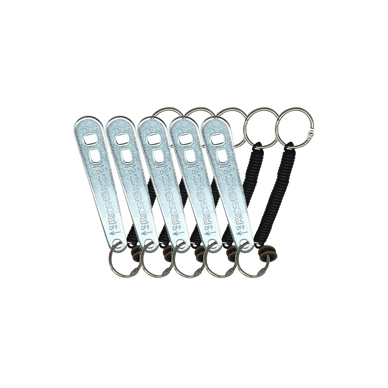 ResOne Metal Medical Oxygen Cylinder Wrench with Bungee Cord &