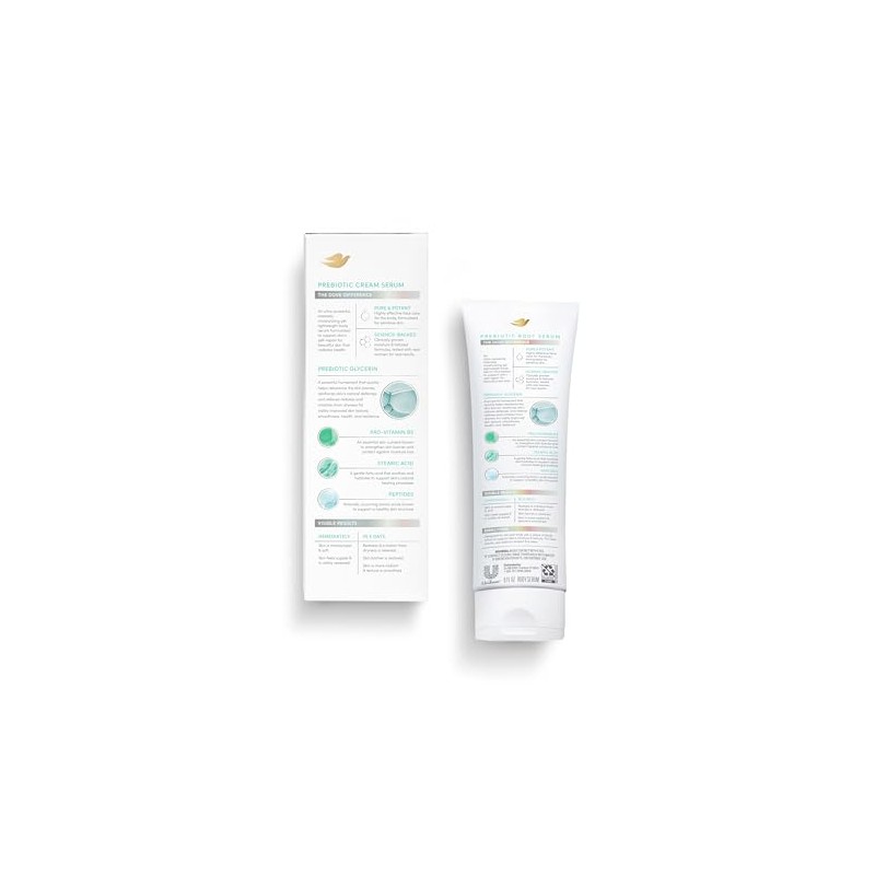 Dove Crema Corporal Con Suero Prebiótico Y Protección Para Piel