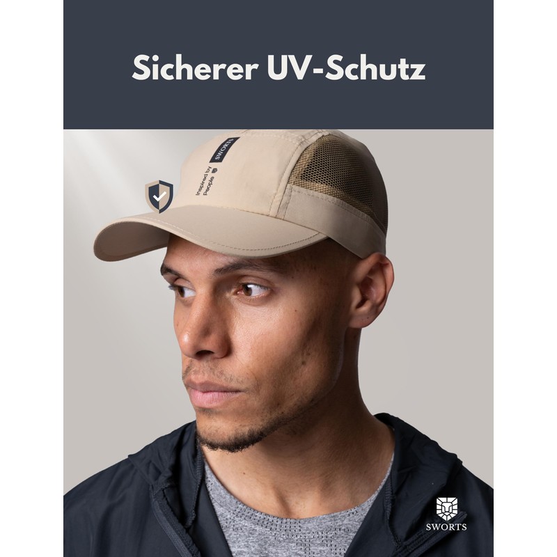 SWORTS Essential Running Cap I Super Soft Running Cap with