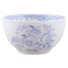 Burleigh Blue Asiatic Pheasants Sugar Bowl Large 12 cm