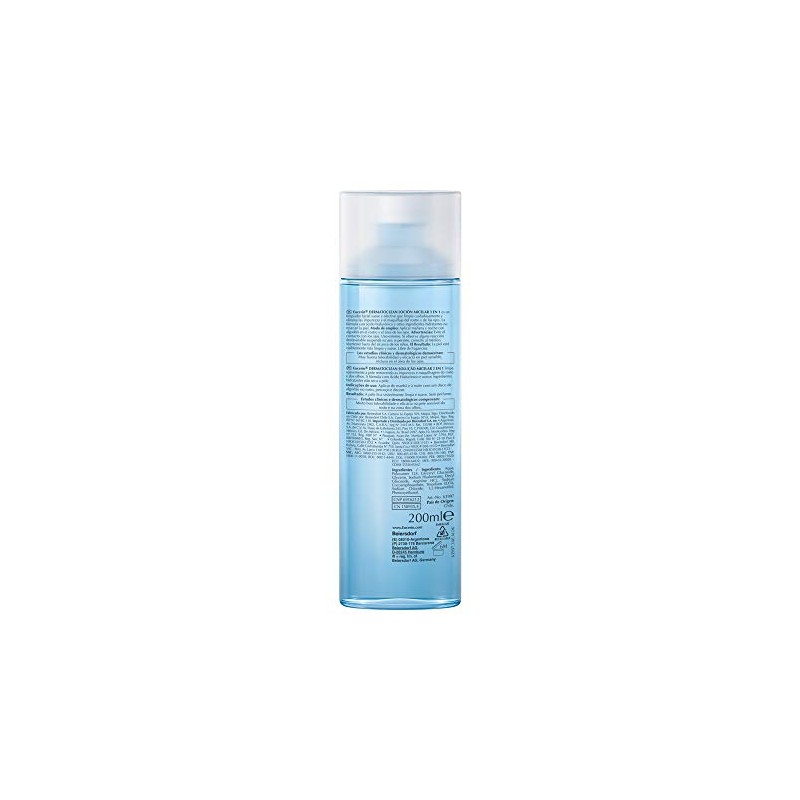 Eucerin DermatoCLEAN Loción Micelar Limpiadora Facial 3x1 Día y Noche
