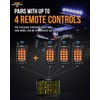 Auxbeam Wireless Remote Control for 12 Gang Switch Panel 433MHz