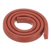 PATIKIL Silicone Foam Seal Strip, 10mmx20mmx2m D-Shape Seal Strip Backer