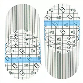 100 Parches Adhesivos Elásticos Transparentes Vendas Impermeables Desechables Vendaje Protector de Apósito de Película Transparente Redonda para Ducha Tatuaje