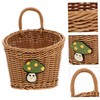BIUDECO Woven Wall Storage Basket for Garlic Onion and Fruits