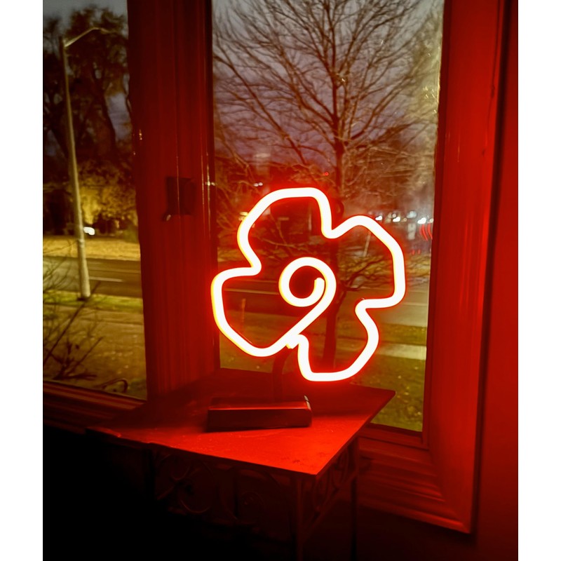 The Royal Canadian Legion LED Poppy Light with Base