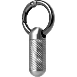 Titanium Keychain Pill Holder,Portable Mini Pill Case, Waterproof Small Pill Container,Mental Pocket Pill Case for Travel Purse