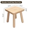 GENDLTHIJ Small Wooden Step Stool for Adults Step Stool for