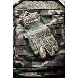 mechanix wear - original woodland camo gloves (medium, camouflage)