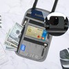 Neck Wallet Passport Holder for Men Women RFID Blocking Water