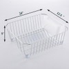 IKEBANA Dish Drying Rack Kitchen in-Sink Chrome Finish Wire Dish