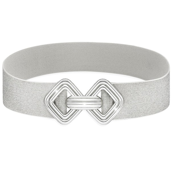 MESU Women Wide Stretchy Belts Waist Elastic Waistband for Dresses