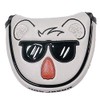 Putter Cover Headcover for Odyssey 2 Ball Mallet Magnet Fits