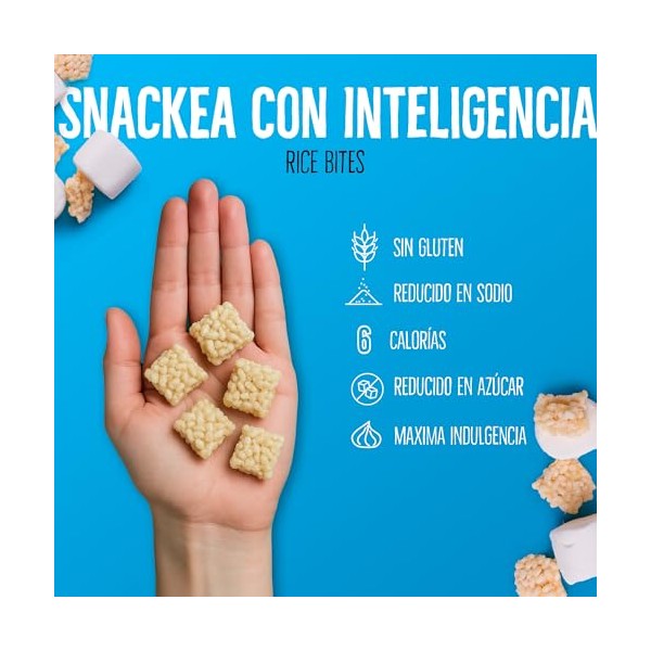 Dont Worry Rice Bites sabor Malvavisco 300g 1 PACK Snack