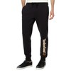 Timberland Men's Linear Logo Sweatpant, Black Medium
