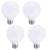 Lxcom Lighting G95 LED Bulbs 9W Globe Vanity Light Bulbs