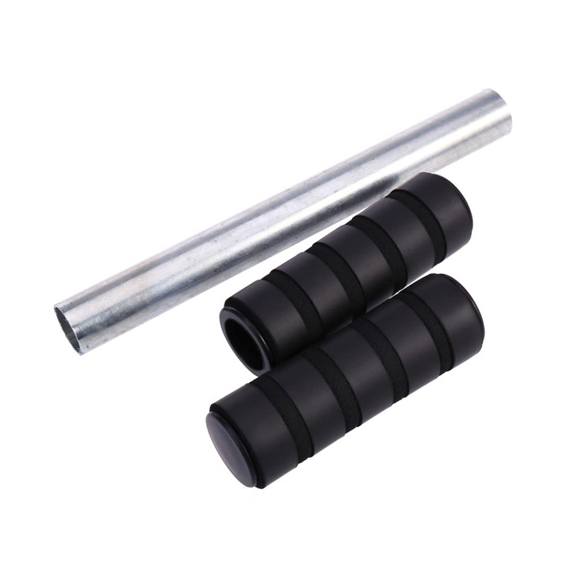 Kisangel Dual Wheel Mute Ab Roller Elbow Support Knee Pad