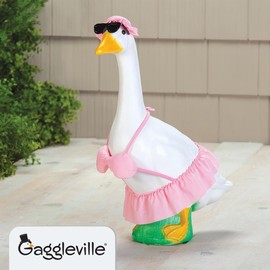 Fox Valley Traders Gaggleville Bikini Goose Outfit, Fits Large 23" H Statue