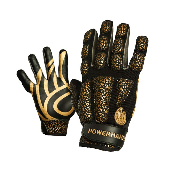 POWERHANDZ Weighted Anti-Grip Football Gloves for Strength and Resistance Training - Improve Dexterity and Arm Strength, XX-Large