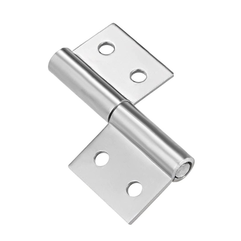sourcing map 2inch Long Steel Small Slip Joint Flag Hinge