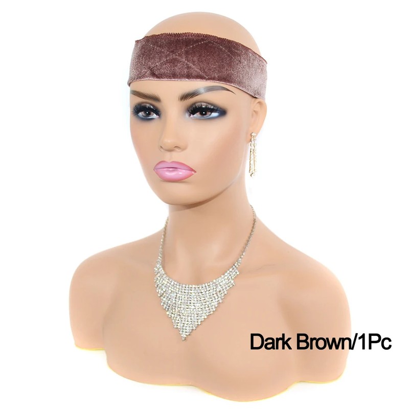 Velvet Wig Grip Headband for Secure Wig Wear – Adjustable