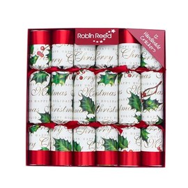 12 x 12" Schleifen und Beeren Weihnachtsknallbonbons (knallbonbon)