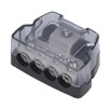 Aramox 4 Way Power Distribution Block Amplifier Fuse Holder Fuse