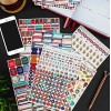 Clever Fox Planner Pegatinas Planificador Mensual Semanal Di