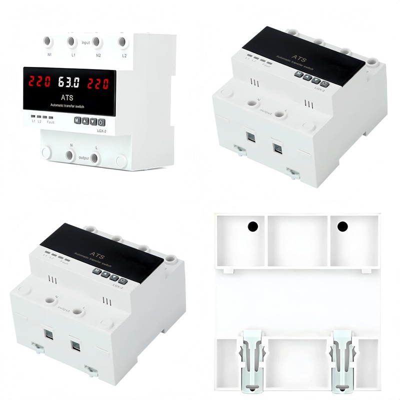 63A 110V Automatic Transfer Switch, Auto/Manual Generator Transfer Switch, DIN