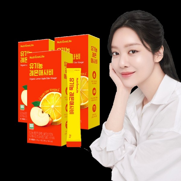 유기농 레몬애사비 1박스(14포) 유기농레몬 정통발효 애사비 / 유기농 레몬애사비 3박스(42포)