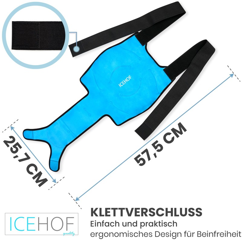 ICEHOF Knee Cooling Cuff – Universal Use – Cooling Pad
