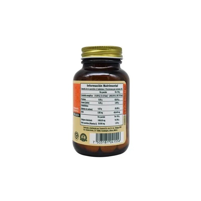 Colagener Colageno Hidrolizado Vitamina C 60 Tabletas