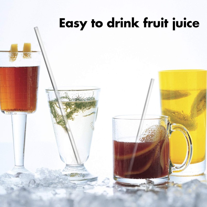 Yizerel Glass Stirring Rod - 12" 10" 8" 6" 4"